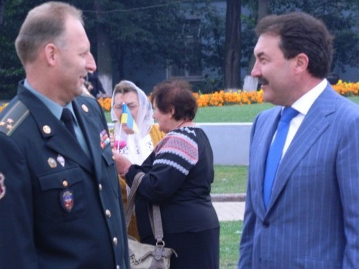 Партія регіонів приєдналась до урочистостей з нагоди підняття Державного Прапора України